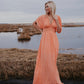 Take Me Away Maxi Dress - Melon