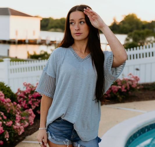 Gypsy Top - Blue