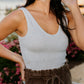 Washed Seamless Tank Top