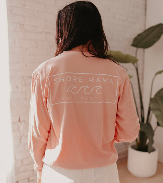 Shore Mama Tee - Light Pink